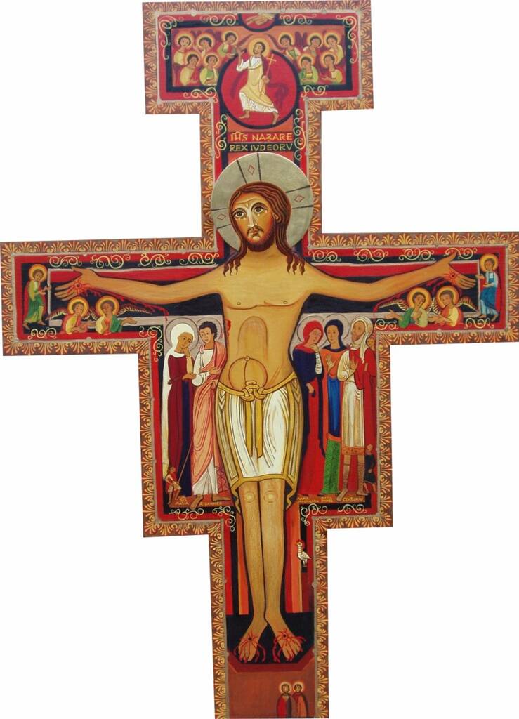 Crucifix de l'église de Saint Damien