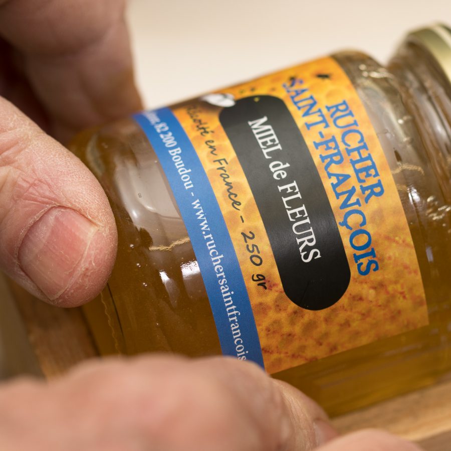 étiquettage miel